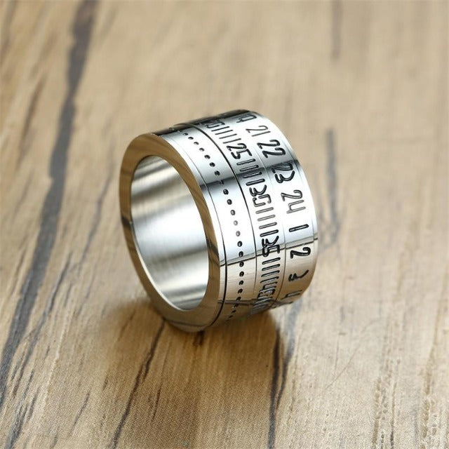 Amazigh Kabyle Ring (Men/Women) Silver color