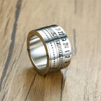 Amazigh Kabyle Ring (Men/Women) Silver color