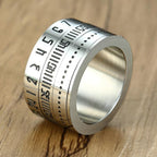 Amazigh Kabyle Ring (Men/Women) Silver color