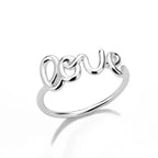 Love Ring Silver