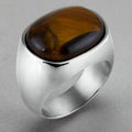 Tiger's Eye and silver ring