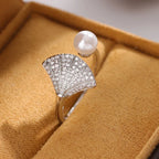 Saint James Shell and Pearl Shell Ring