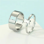 Bear Ring 2-Piece Silver