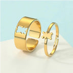 Bear Ring 2-Piece Gold
