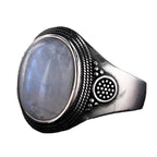 Oval Ring Moonstone Women's Ring