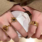 Oval Tiger Eye Ring