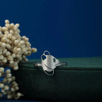Panda Ring Thin Silver