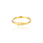 Women's initial ring l
