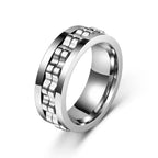 Rotating Anxiety Ring for Men 8