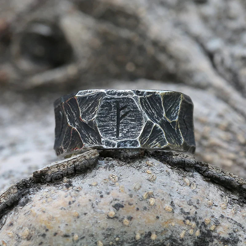 Runic Viking-Style Men’s Ring