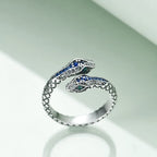 Silver Snake Ring for Women