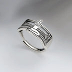 Vintage-Style Cleopatra, Queen of Egypt Ring