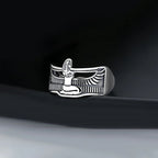 Vintage-Style Cleopatra, Queen of Egypt Ring