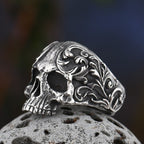 Skull Ring Steel without crown