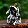 Skull Ring and Scythe