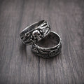 Punk-Style Skull Ring
