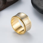 Gold Tibetan Mantra Ring