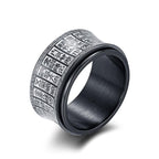 Silver Tibetan Mantra Ring
