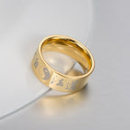 Yin Yang Ring Gold