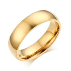 Couple Rings Heart Romantic Ring and Gold Zircon for Men