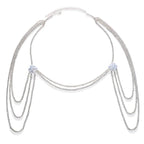 Women’s Shoulder Jewelry - Silver Collarbone & Shoulder Chain