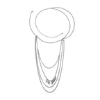 Women's Shoulder Jewelry - Collarbone & Arm & Shoulder Chain silver