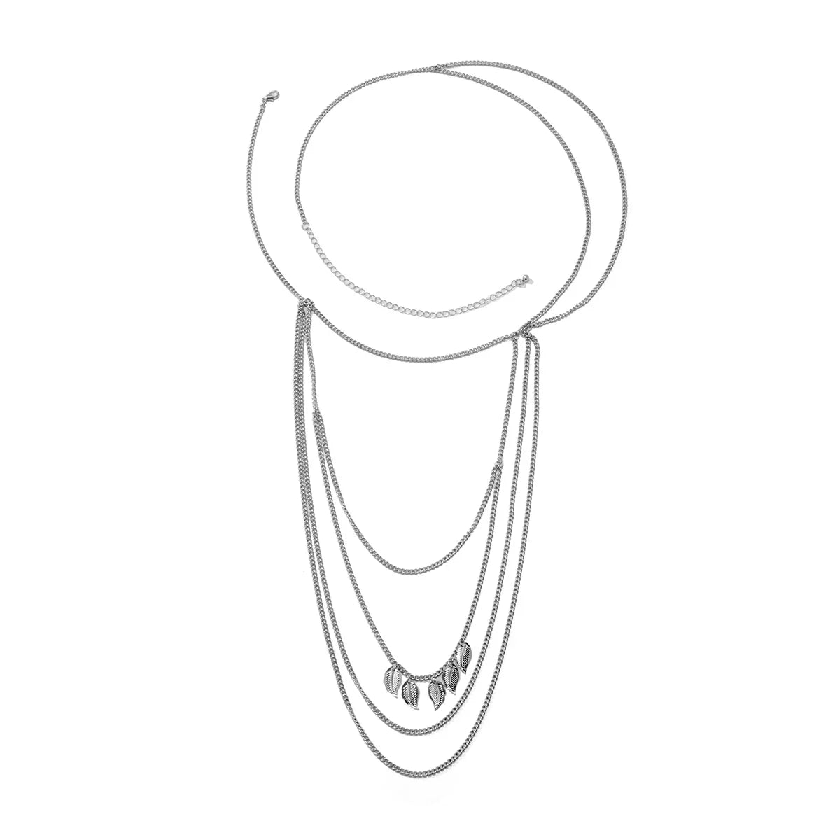 Women's Shoulder Jewelry - Collarbone & Arm & Shoulder Chain silver