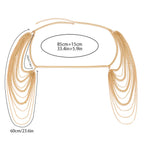 Women's Shoulder Jewelry - Collarbone & Shoulder Chain Gold