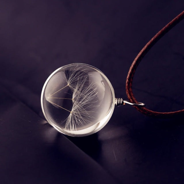 Pregnancy Bola Necklace for Pregnant Woman Dandelion