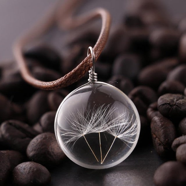 Pregnancy Bola Necklace for Pregnant Woman Dandelion