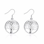 Tree of Life Silver Earring