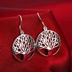 Tree of Life Silver Earring