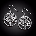 Tree of Life Silver Earring