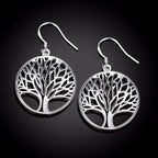 Tree of Life Silver Earring