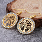 Tree of Life Earrings gold