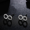 Infinite Silver Earring