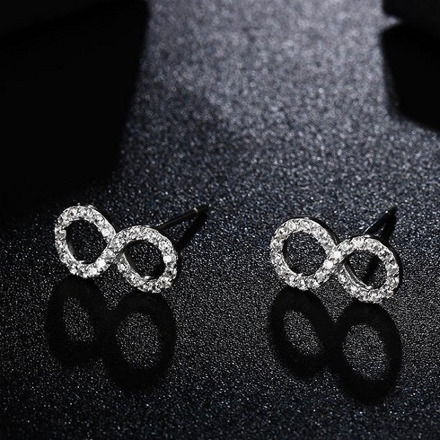Infinite Silver Earring