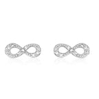 Infinite Silver Earring
