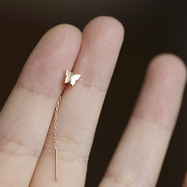 Butterfly Earring gold