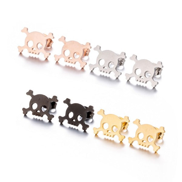 Skull Earring (4 Colors)