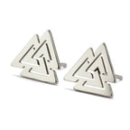 Silver Viking Men's Earrings