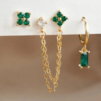 Birthstone Zircon Earrings