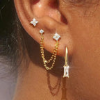 Birthstone Zircon Earrings