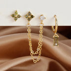 Birthstone Zircon Earrings