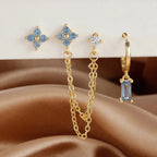 Birthstone Zircon Earrings