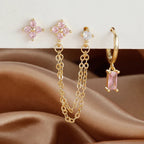 Birthstone Zircon Earrings