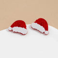 Snowflake Mug Stud Earrings
