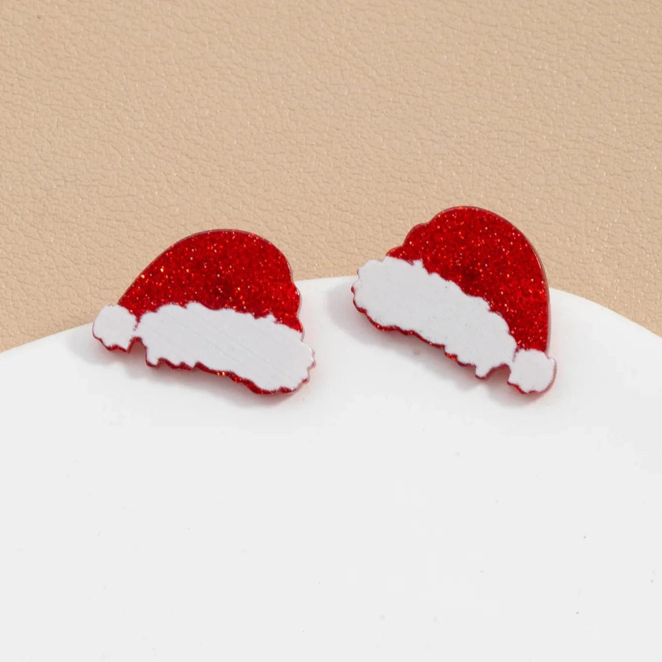 Snowflake Mug Stud Earrings
