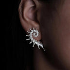 Shell Design Stud Earrings