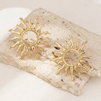 Sun Stud Earrings for Women